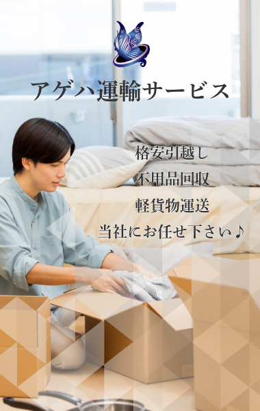 引越しする男性